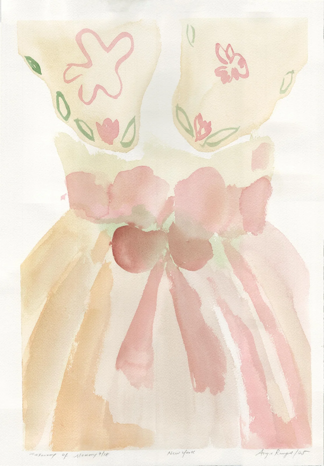 Taxonomy of Memory: Soft Gradients, Angie Rangel, 2025
