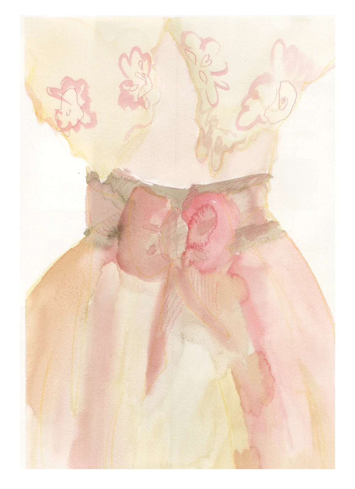 Taxonomy of Memory Series by Angie Rangel - Watercolor on Cotton Paper