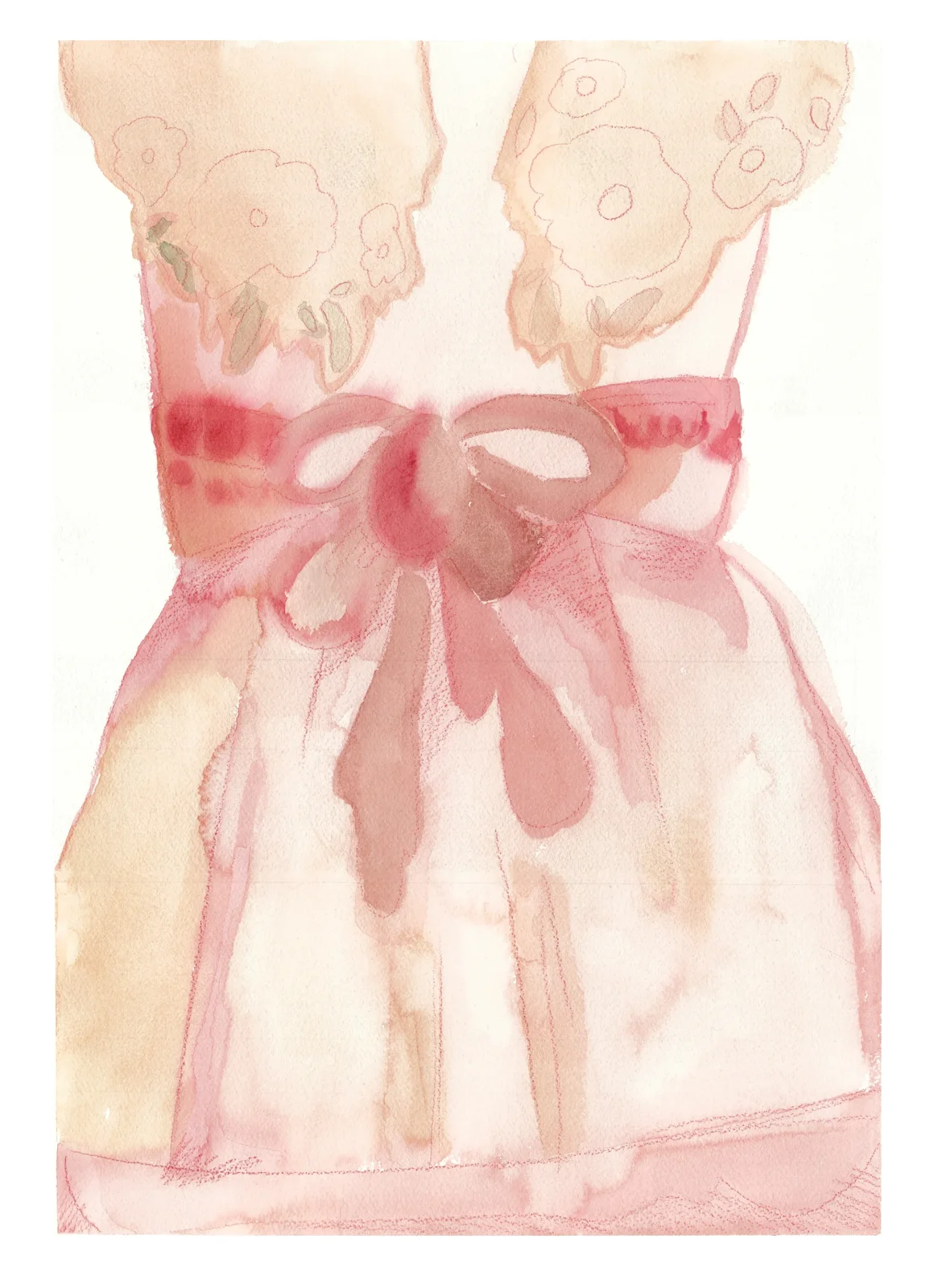 Taxonomy of Memory Series by Angie Rangel - Watercolor on Cotton Paper