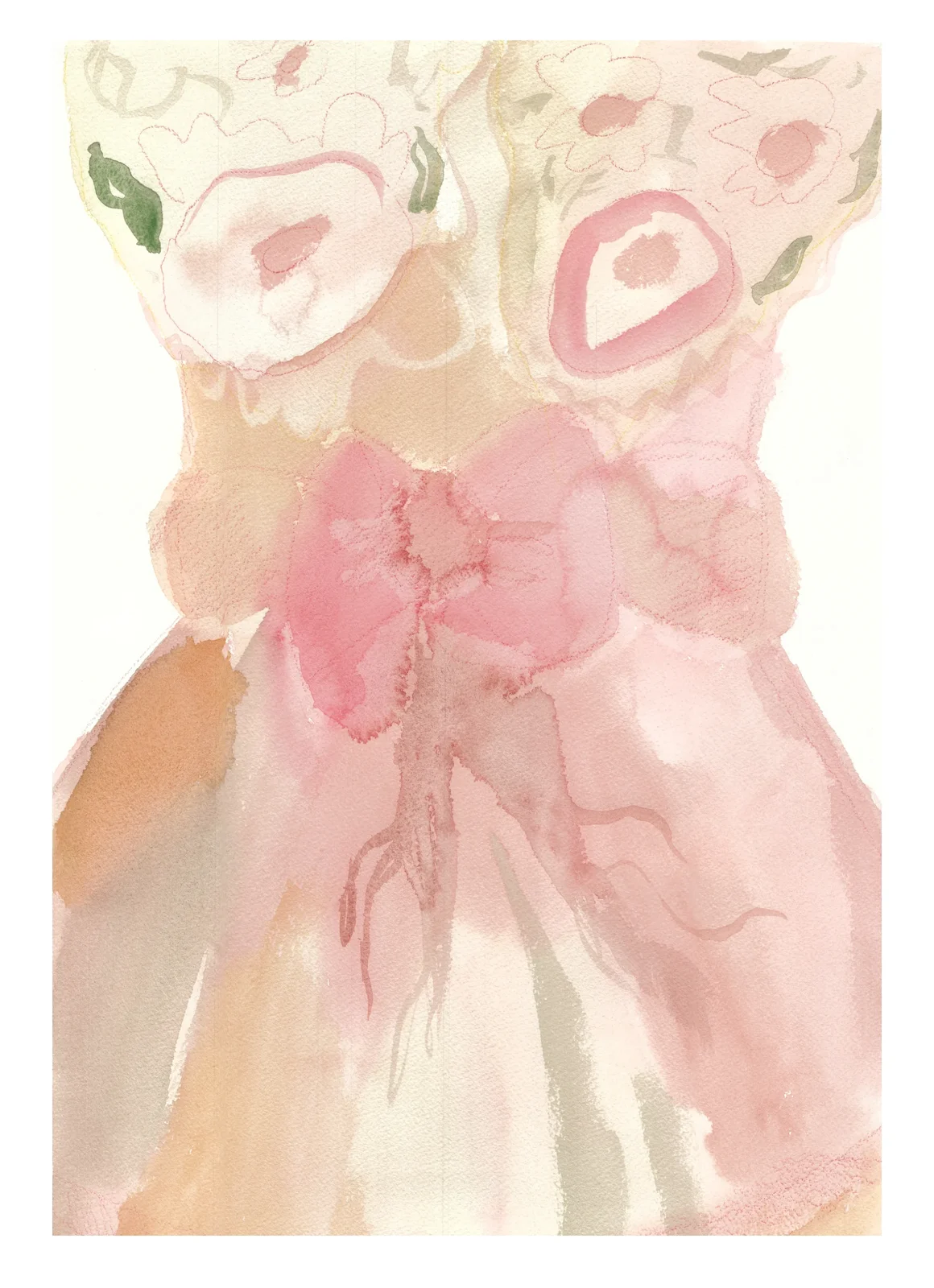 Taxonomy of Memory Series by Angie Rangel - Watercolor on Cotton Paper